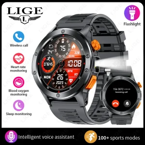 LIGE Sports Smart Watch Men