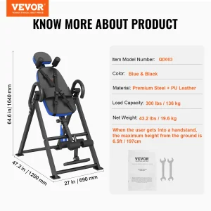 VEVOR Heavy Duty Inversion Table